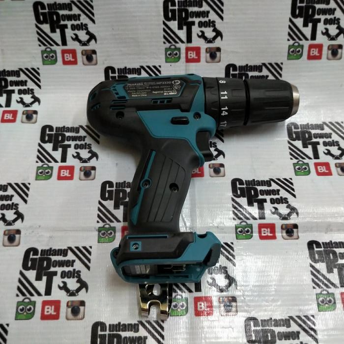 Terpopuler Mesin Bor Baterai Cordless Drill Makita Hp333 Unit Only
