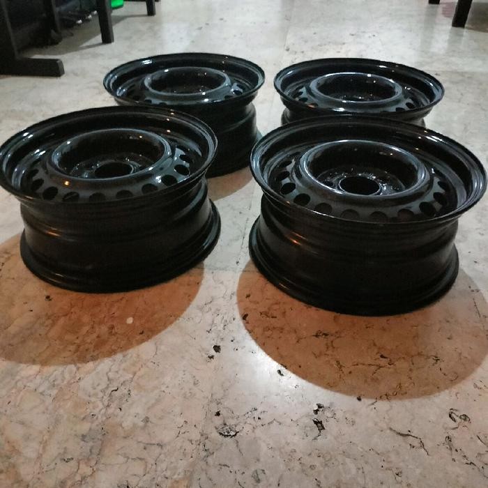 velg kaleng mercy kebo mercy tiger mercy mini mercy barong r14 kondisi super mulus sudah di coating 