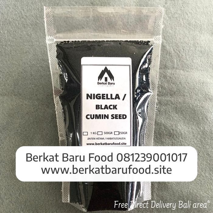

Black Cumin Seed 250 gr / Nigella Seed / Jinten Jintan Hitam 250 gr / Habbatussauda