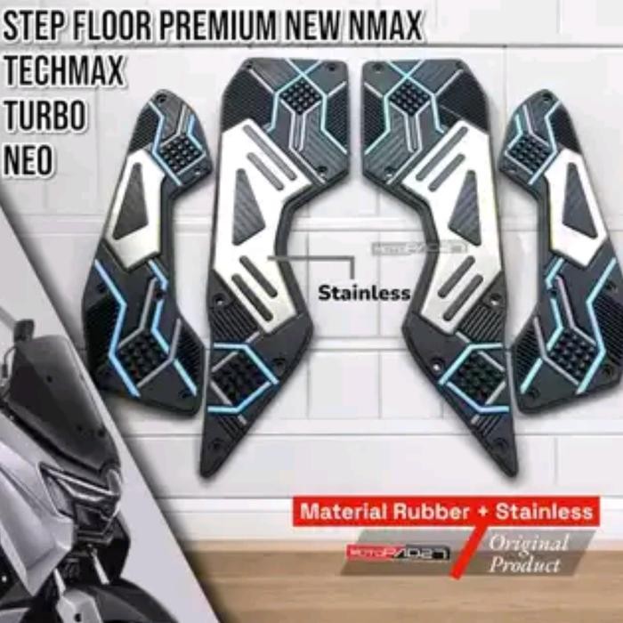 karpet nmax Turbo neo s pijakan alas kaki nmax Turbo tachmax multimac bahan karet premium dan