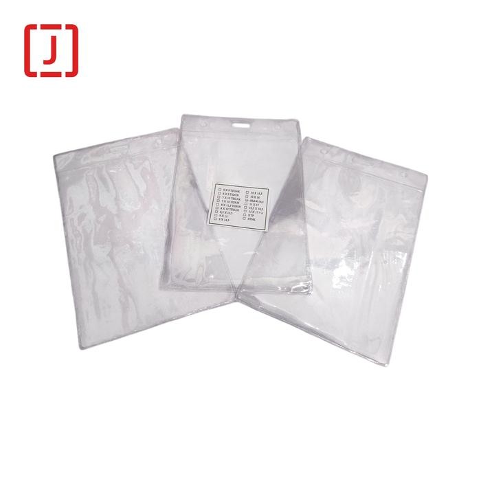 

ID PLASTIK ID CARD / PLASTIK NAME TAG (UKURAN KERTAS YG MASUK 10,5 X 14) BELUM TERMASUK TALI