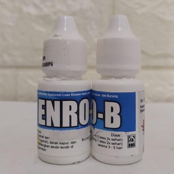 Enro-B antibiotik spectrum luas khusus untuk ayam aduan dan burung