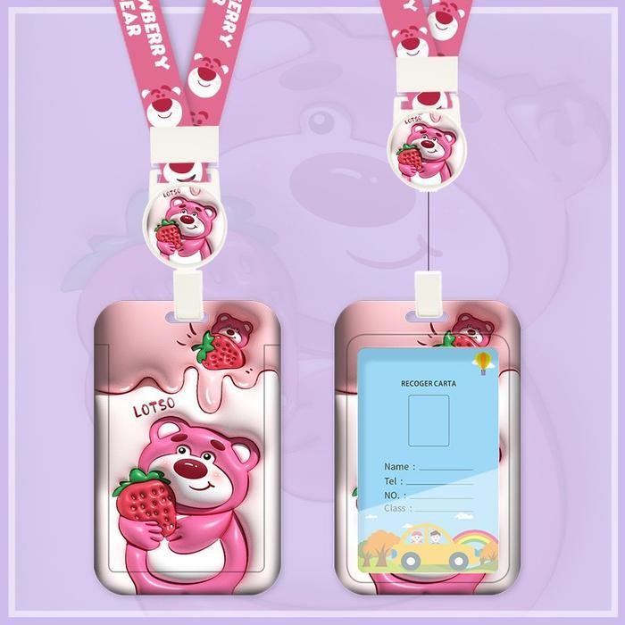 

ID 3D NAME TAGS KARTUN KARAKTER TALI GANTUNGAN / CARD HOLDER / NAME TAG ID CARD / ID CARD KARAKTER