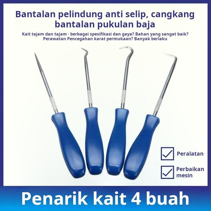 

ID SET 4 BUAH OBENG SEGEL OLI, KAIT PENARIK, PEMBERSIH BATU BAN, KARTRID TONER, ALAT PENGISIAN