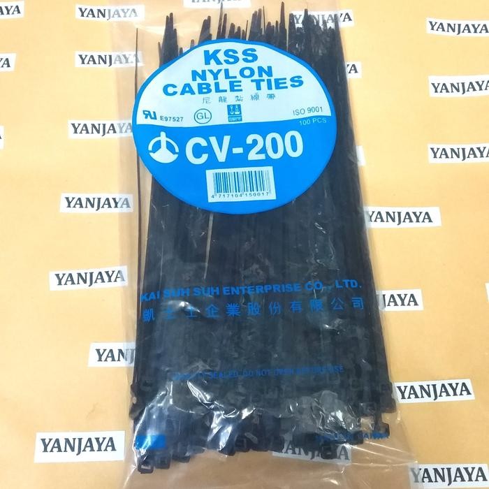 

ID KSS NYLON CABLE TIES CV-200/20CM X 3,6MM HITAM