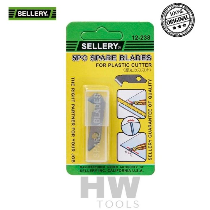 

ID 5 PCS SPARE BLADES / ANAK PLASTIC CUTTER SELLERY