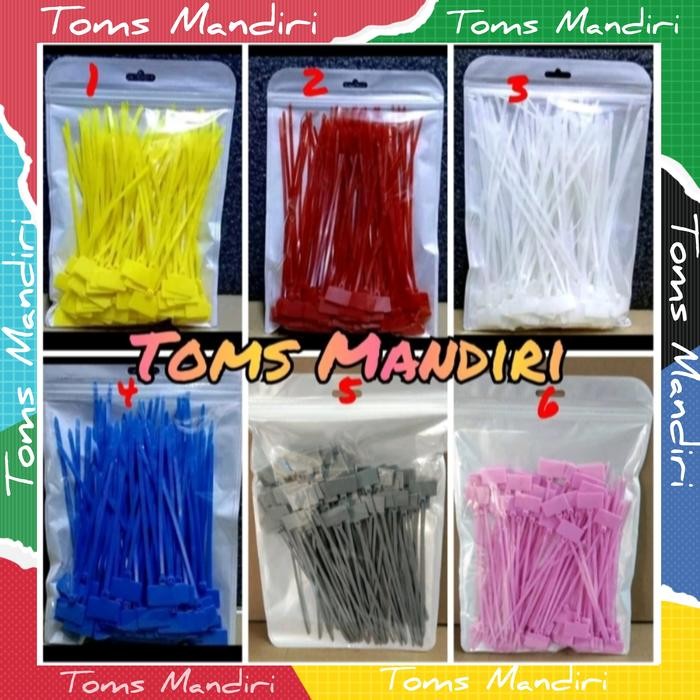 

ID KABEL TIES LABEL TIES 4X150MM /TIES KABEL BENDERA