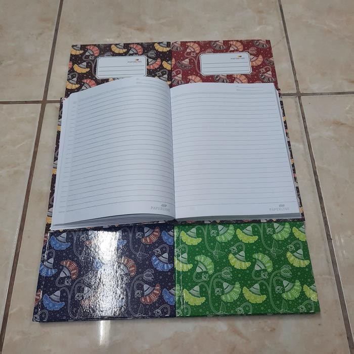 

ID BUKU KWARTO 200 LEMBAR PAPERLINE / BUKU HARDCOVER KWARTO PAPERLINE 200