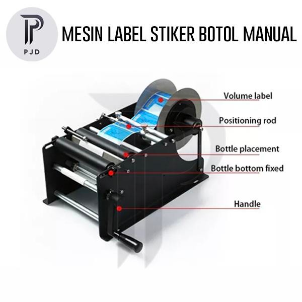 MESIN LABELLING BOTOL MANUAL STICKER LABEL ALAT TEMPEL LABEL STIKER