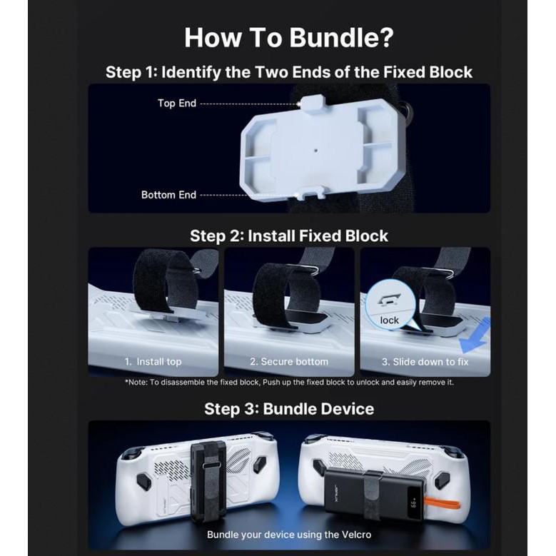 Jsaux Modcase For Rog Ally Casing Rog Ally / Ally X Modcase