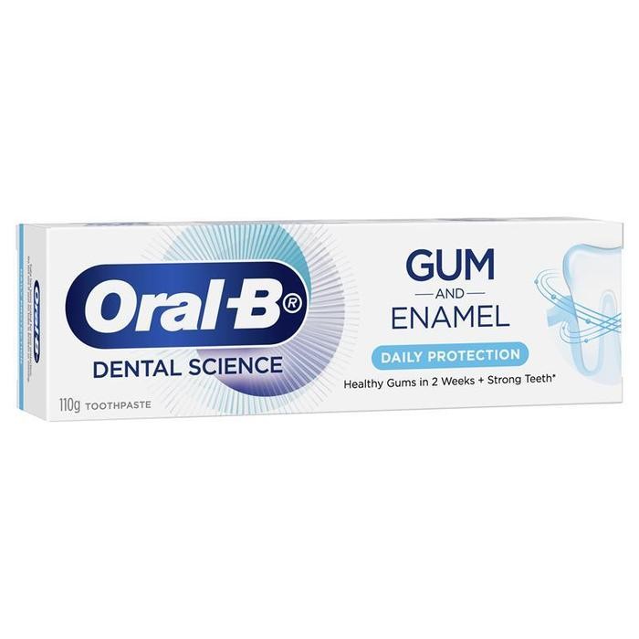 

Oral-B Gum And Enamel Daily Protection 110 Gram/ Pasta Gigi
