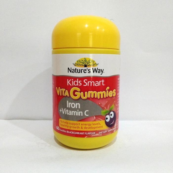 

Nature'S Way Kids Smart Vita Gummies Iron + Vitamin C 60 Pastilles