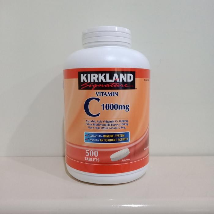 

Kirkland Signature Vitamin C 1000Mg 500 Tablets
