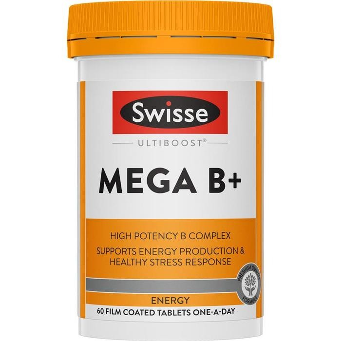 

Swisse Ultiboost Mega B+ 60 Tablets