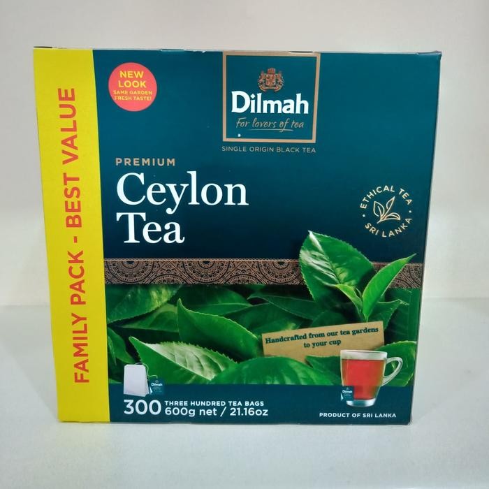 

Teh Dilmah 300 Bags Premium Ceylon Tea
