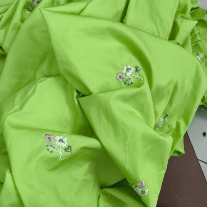 

Promo Kain Katun Bordir Import Bahan Baju Gamis Dress Blous Kemeja Dll Premium