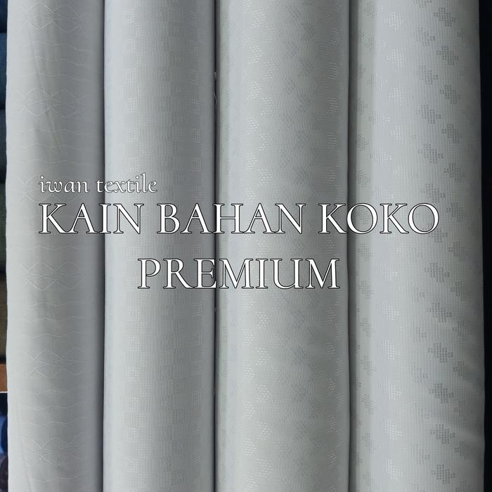 

Katun Putih Garment / Bahan Katun / Kain Baju Koko / Kain Kemeja Putih
