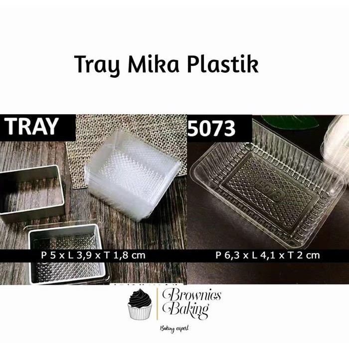 tray mika plastik kue kering cookies packaging nastar nanas coklat termurah
