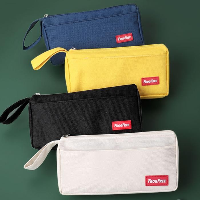 

New BISA COD S6454 Tempat Penyimpanan Alat Tulis Sekolah / Tempat Pensil Unik Motif Zipper Portabel