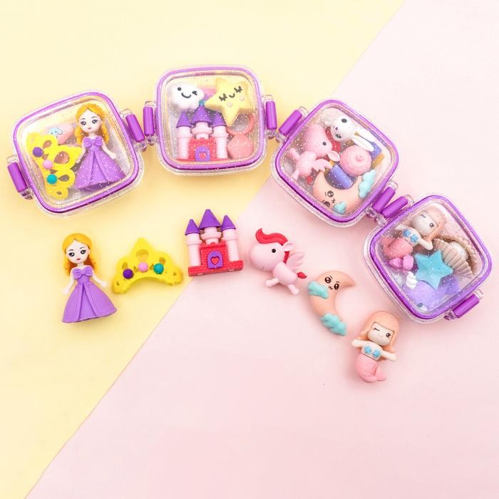 

New Penghapus karakter princess sensory play mainan anak Stationery