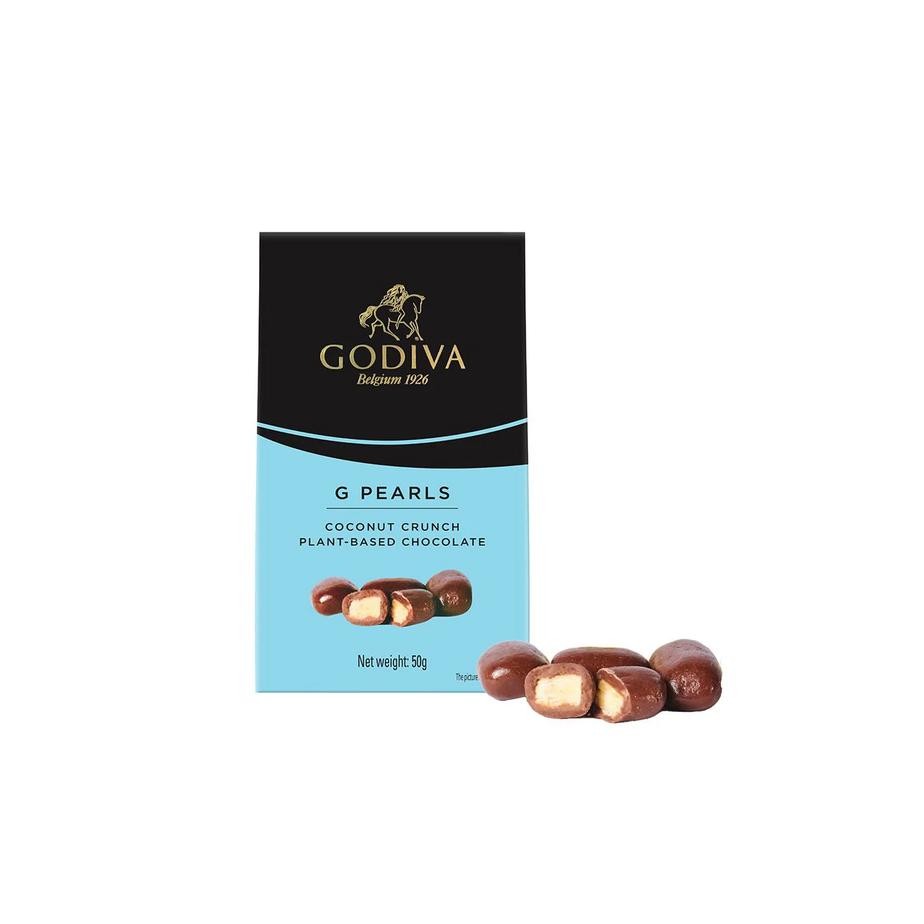 

Neww Godiva G Pearls Coconut Crunch Plant-Based Chocolate Terlaris