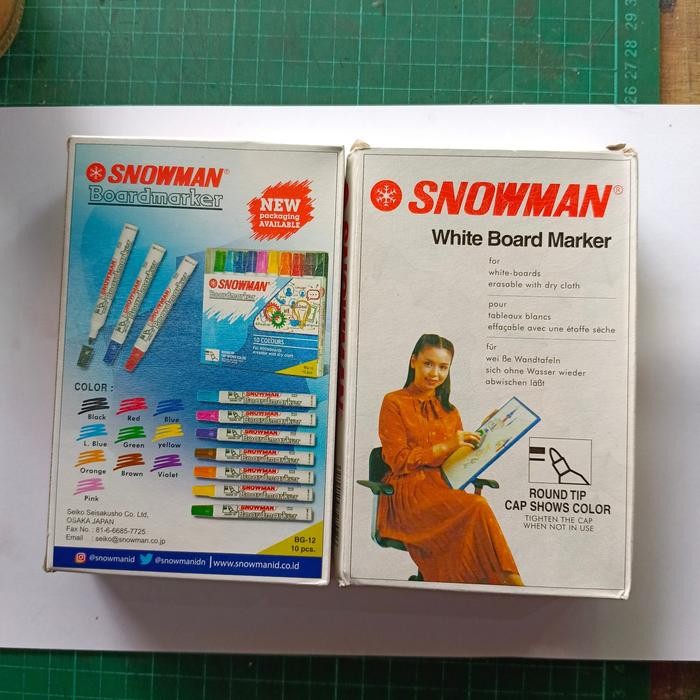 

New spidol whiteboard snowman / 1 pcs # original snowman