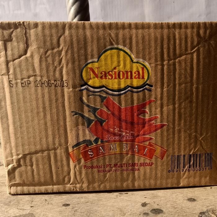 

Sambal Nasional 1 Kg Per Dus 6 Pcs