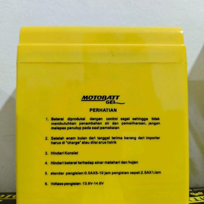 Aki Motor Honda Supra Fit S Motobatt Mtx5Al Aki Kering