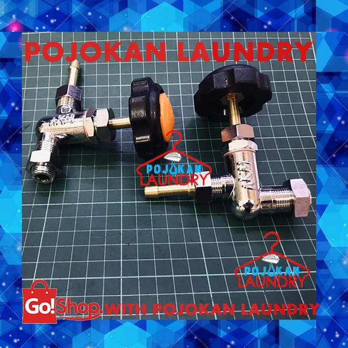 new kran uap kompor setrika uap steam tabung boiler - shopee ready stock