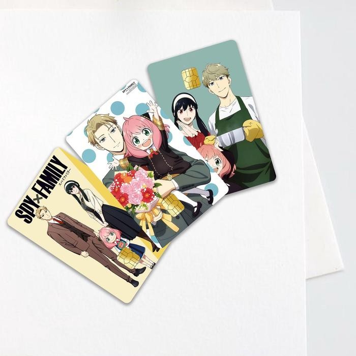 Sale Custom Kartu E-Toll Anime Spy X Family Mandiri Flazz Gen 2