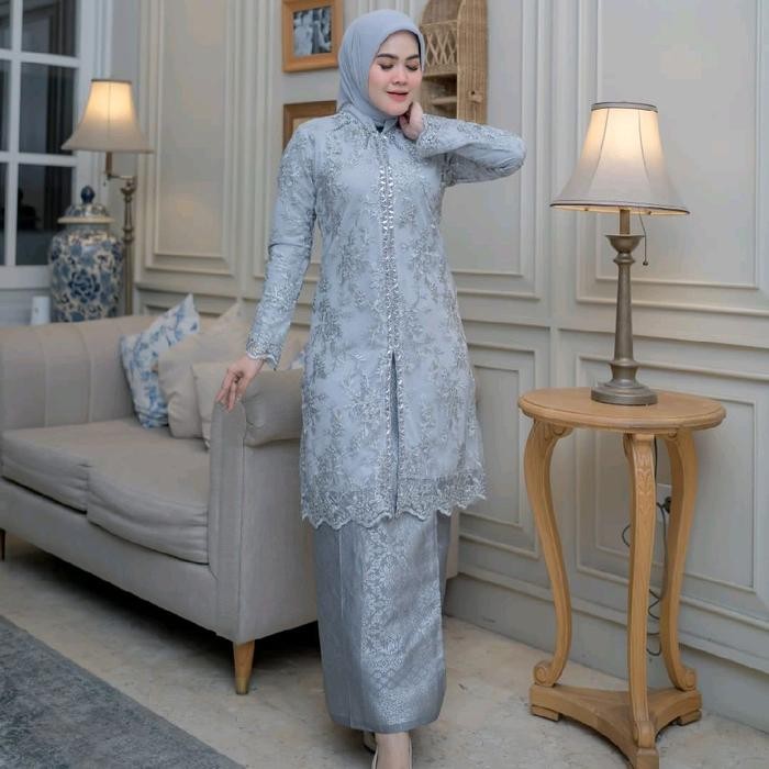 Atasan Kebaya Tunik Inara Tulle // Atasan Kebaya Inara Tunik