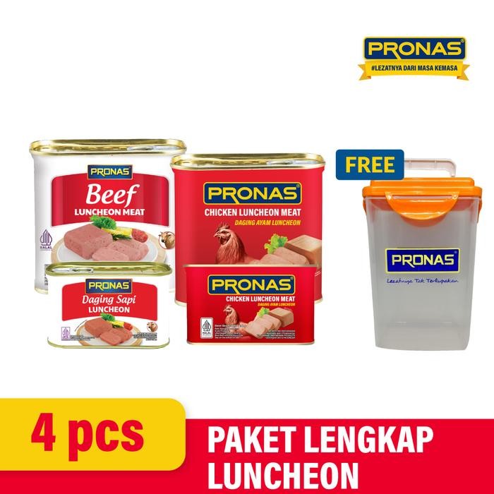 

Promo PRONAS Paket Lengkap Luncheon Free Canister