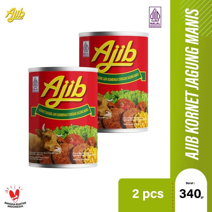 

Promo Ajib Kornet Sapi Jagung 340gr Isi 2 Kaleng