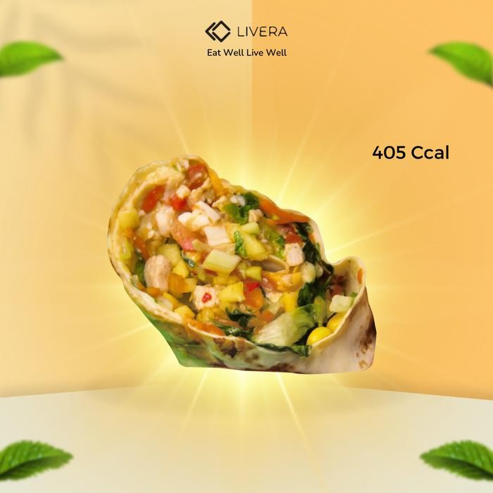 

Baru Salsa Chicken Wrap - Makanan Siap Santap