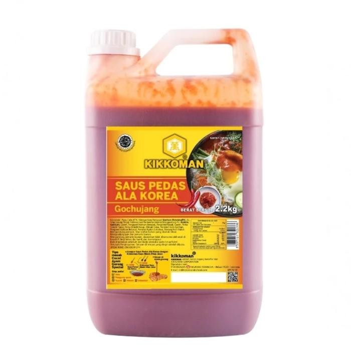 

Kikkoman Gochujang HALAL 2,2kg Saus Pedas Korea