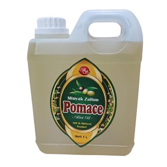

Baru Minyak Zaitun Pomace 1 Liter Curah