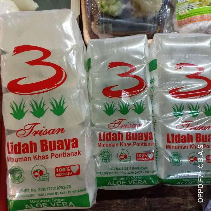 

Baru Lidah Buaya Rasa Leci Khas Pontianak 250ml
