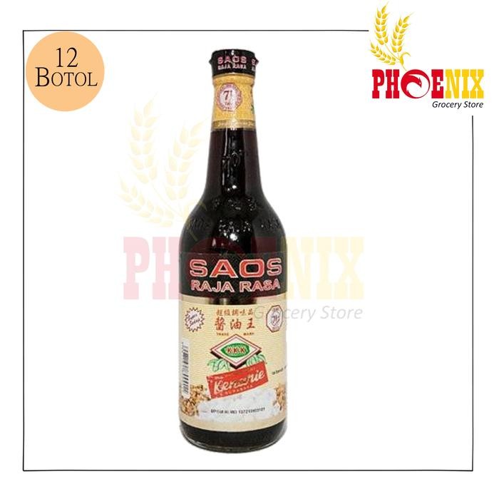 

Kenarie saos raja rasa 12 botol @600ml