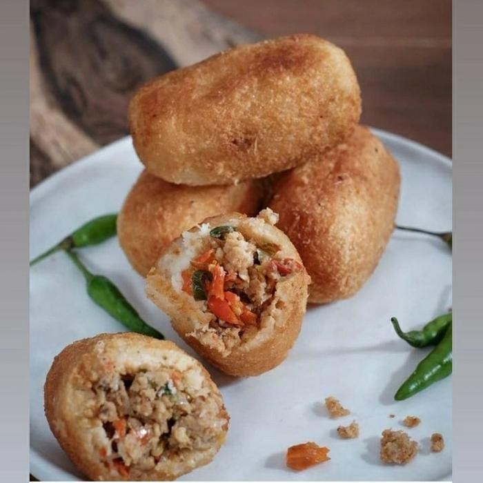 

Baru Combro Isi Oncom Pedas Frozen 10pcs