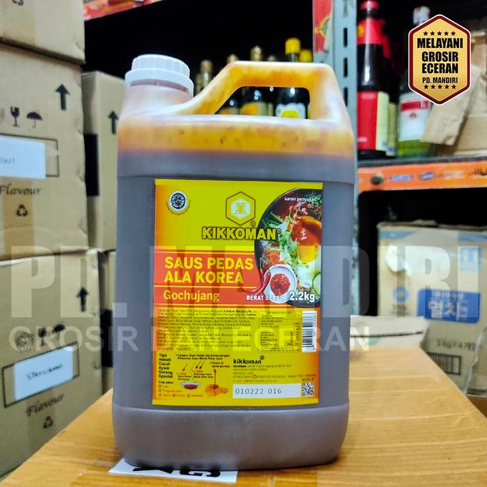 

KIKKOMAN GOCHUJANG 2,2 KG SAUS PEDAS ALA KOREA