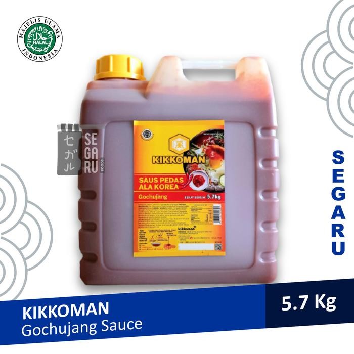 Kikkoman Gochujang Halal Saus Pedas Korea Jerigen 5 Liter