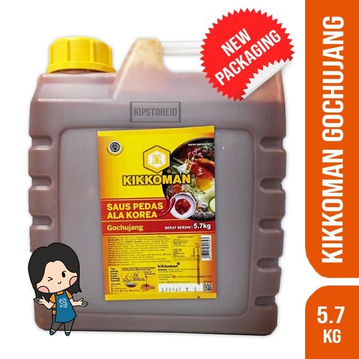 

Gochujang Sauce Kikkoman - Saus Pedas Ala Korea Jirigen 5.7kg.