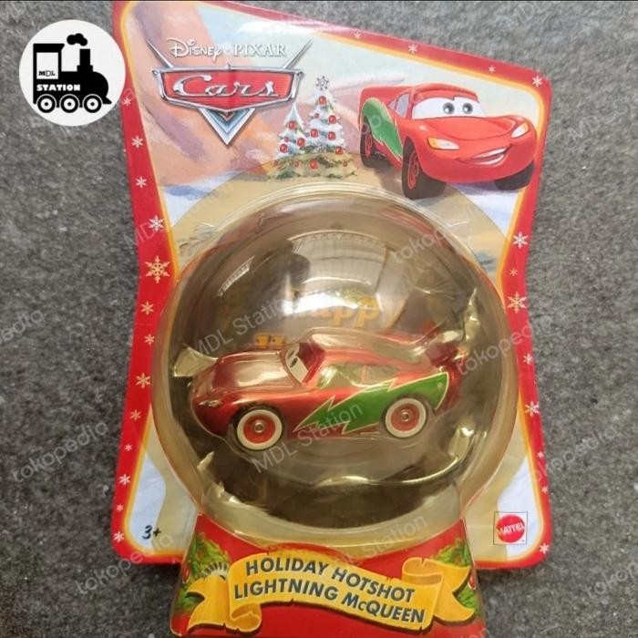 Disney Cars Diecast - Holiday Hotshot Lightning Mcqueen