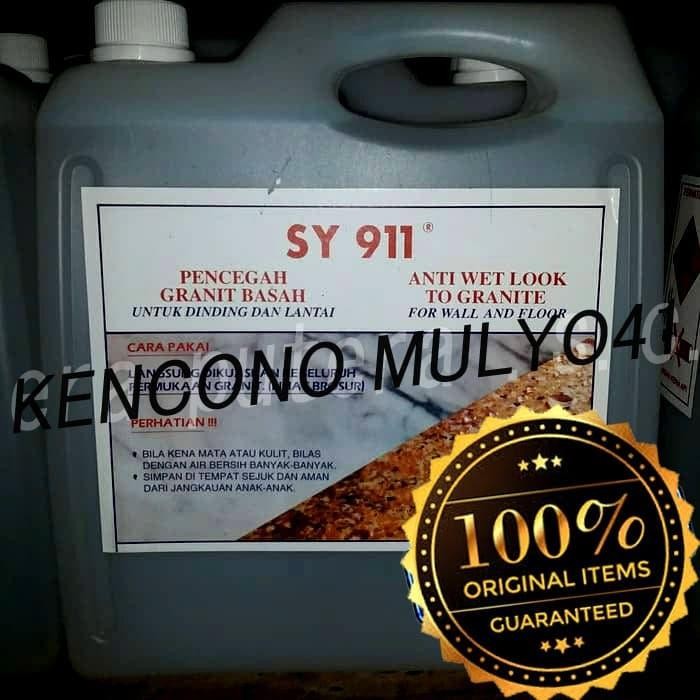 Coating / Koting Sy 911 Pencegah Granit Basah 1Galon @5Liter