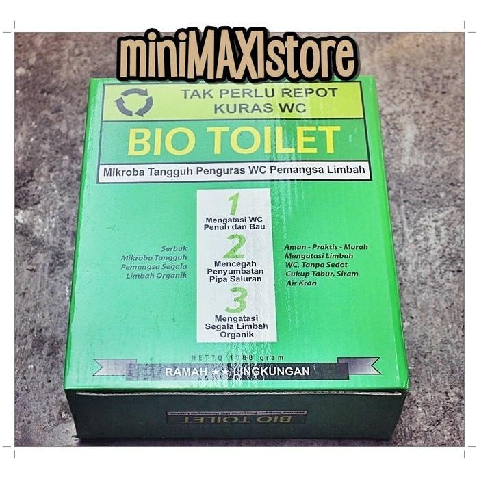 BIOTOILET ASLI / KURAS WC SEPTICTANK TANPA SEDOT / PENGHILANG BAU