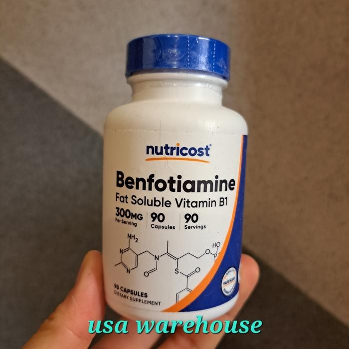 Nutricost vitamin B1 Benfotiamine 300 mg 90 capsules