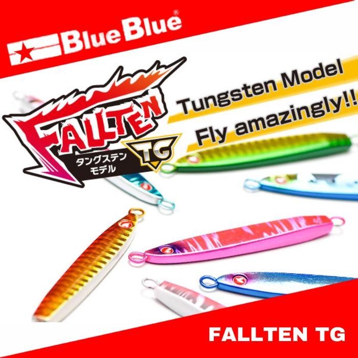 Blue Blue Fallten Tg Tungsten Jig