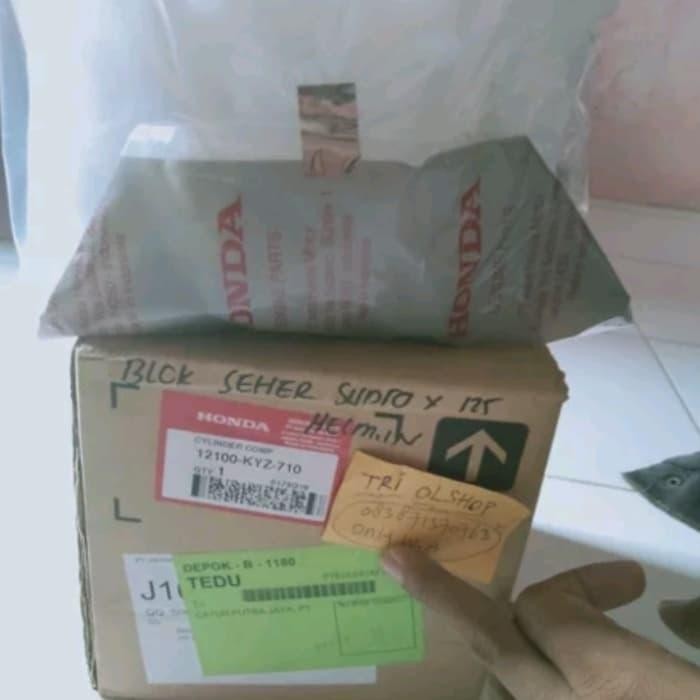 Ori Blok Silinder Supra X 125 Helm In Fi F1 Injeksi Injection Block