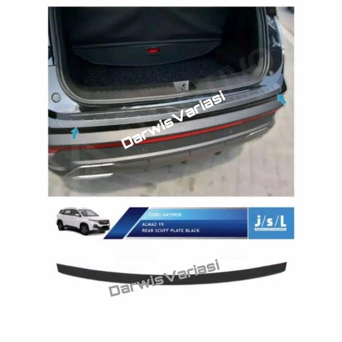 SILLPLATE BELAKANG WULING ALMAZ HITAM JSL