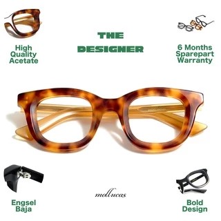 Mollucas - Mollucas The Designer - Soerabaja Turtle - Gratis Lensa Minus/Silinder Anti Radiasi - Kac